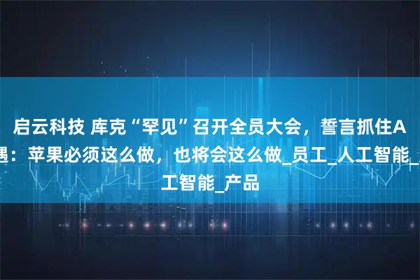 启云科技 库克“罕见”召开全员大会,誓言抓住AI机遇:苹果必须这么做,也将会这么做_员工_人工智能_产品